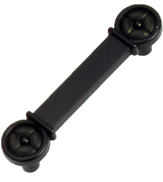 3 Inch Paris Matte Black Pull