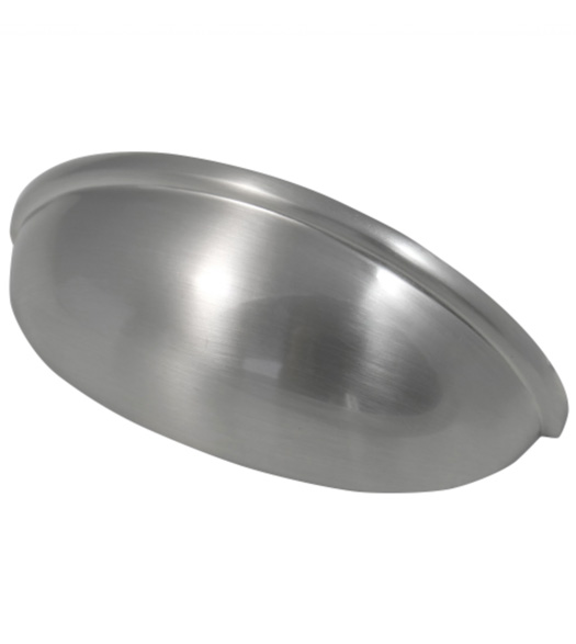 3 Inch Newport Cup Pull Satin Nickel