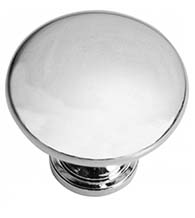 Polished Chrome Ultima Cabinet Knob, Laurey 54626