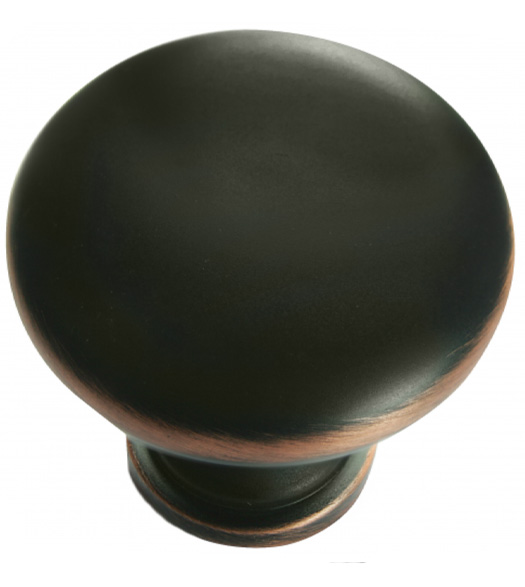 1-3/8 Cabinet Knob Oil Rubbed Bronze