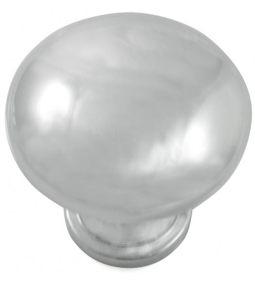 1-1/4 Diameter Knob Polished Chrome