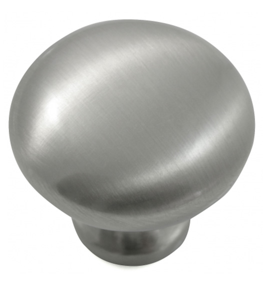 1-1/4 Diameter Knob Satin Nickel