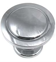 Newport Polished Chrome Knob, Laurey 57026