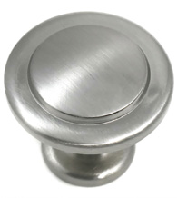 Newport Satin Nickel Knob, Laurey 57028