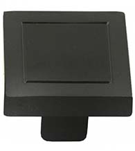 7/8 Square Cabinet Knob Oil Rubbed Bronze, Laurey 72866