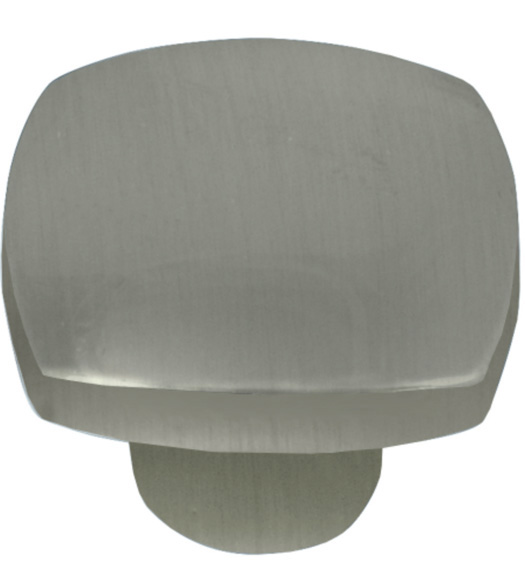 1-1/2 Square Knob Aventura Satin Nickel