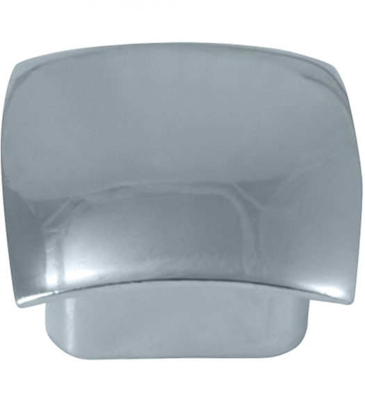 Square Knob Aventura Polished Chrome