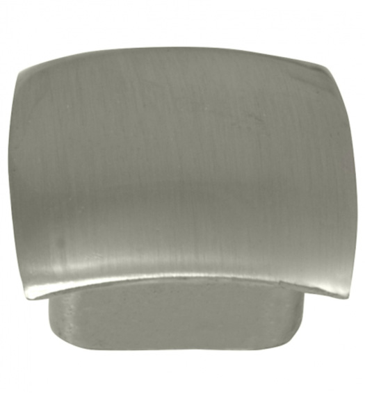 Square Knob Aventura Satin Nickel