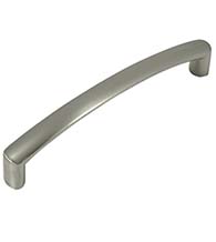 5 Inch Satin Nickel Aventura Cabinet Pull, Laurey 74728