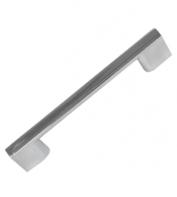 Modern Polished Chrome Cabinet Pull, Laurey 75026