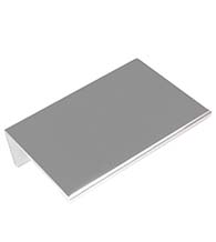 Polished Chrome Edge Pull, Laurey EDGE-PULL-PC