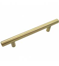 Melrose Satin Brass Cabinet Bar Pull
