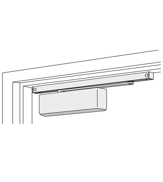 LCN 4111T Track Closer