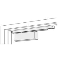 Interior Door Push Side Mounted Track Closer, LCN 4111T