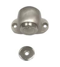 Satin Nickel Magnetic Dome Door Stop, Prime Hardware MDS114U15