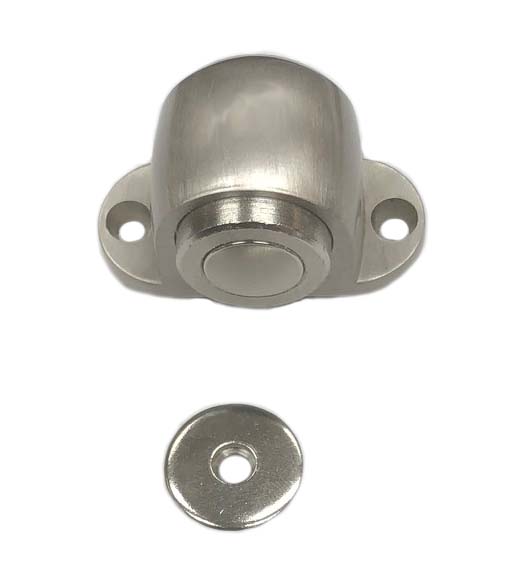 Satin Nickel Magnetic Dome Door Stops