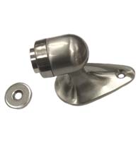2-1/8 Inch Satin Nickel Magnetic Door Stop, Prime Hardware MDS218U15
