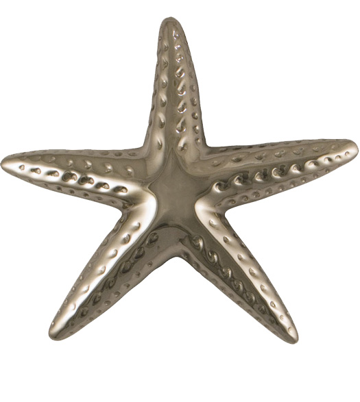Nickel Silver Premium Starfish Door Knocker