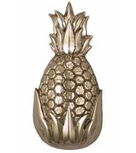 Large Nickel Silver Palm Springs Pineapple Door Knocker, Michael Healy MH1503