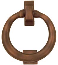 Oiled Bronze Ring Door Knocker, Micheal Healy MH3193