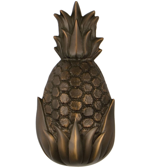 Hospitality Pineapple Knocker in Oiled Bronze