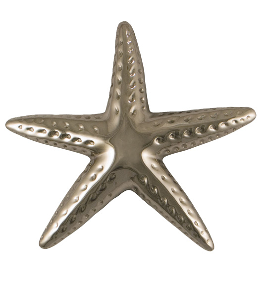 Nickel Silver Standard Starfish Door Knocker