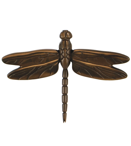 Standard Oil Bronze Dragonfly Door Knocker