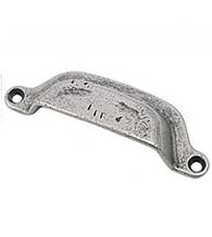 3 Inch Riverstone Cabinet Cup Pull, MNG 847