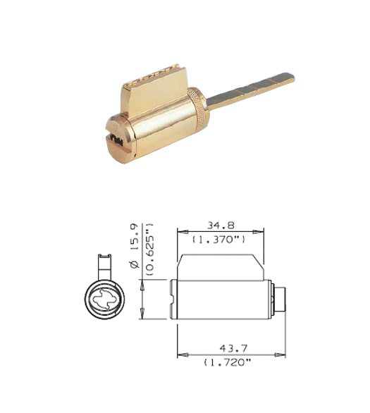 High Security Schlage Deadbolt Lock Cylinder