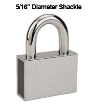 Mul-T-Lock #8 C-Series Security Padlock with 5/16 Diameter Shackle