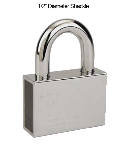 Mul-T-Lock C-Series 1/2 Shackle Padlock