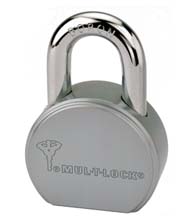 Mul-T-Lock Round Body Padlock With 7/16 Shackle
