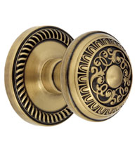 Newport Rosette with Windsor Knob, Grandeur NEWWIN