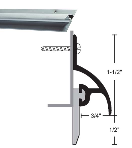 36 Inch Rain Guard Vinyl  Blade Sweep