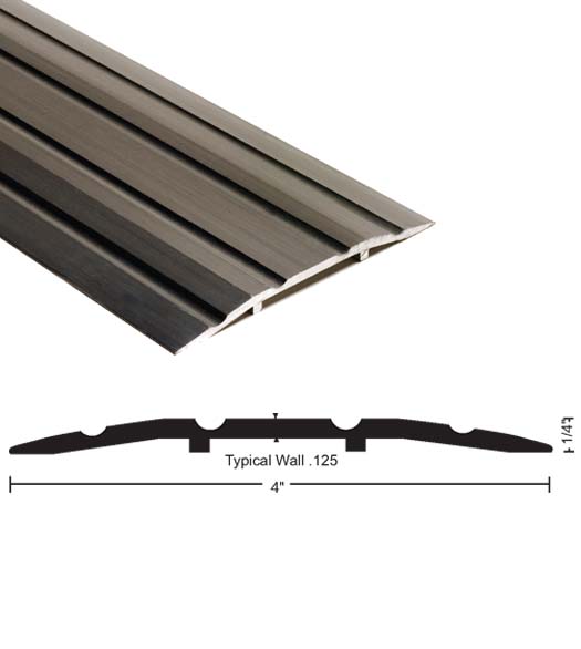 4 x 1/4 x 36 Saddle Threshold