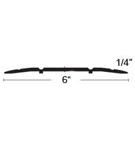 6 x 1/4 x 48 Saddle Threshold, NGP 613-48
