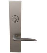 Contemporary Lever Mortise Lockset, Omnia 12042
