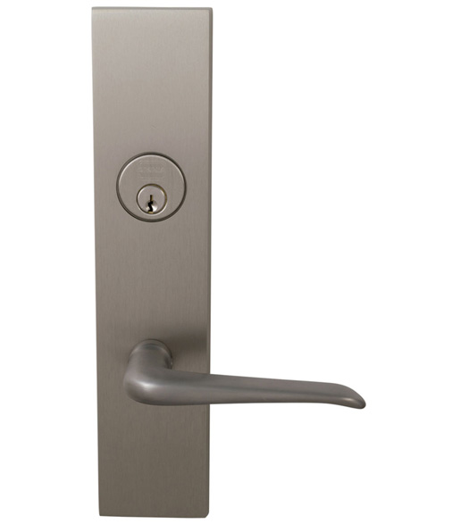 Omnia Contemporary Lever Mortise Lockset