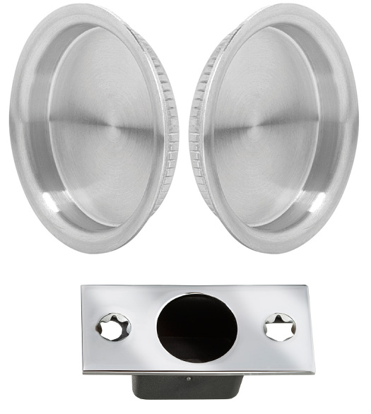 Century Round Passage Sliding Pocket Door Set