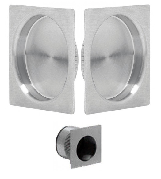 Square Passage Sliding Pocket Door Set