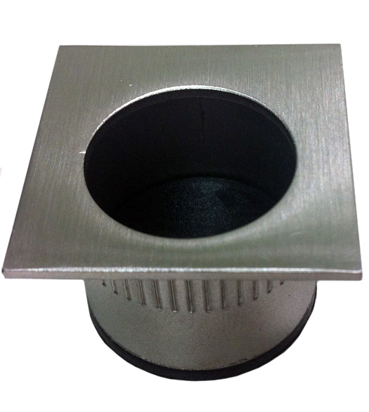 Modern Stainless Steel Fingertip Edge Pull