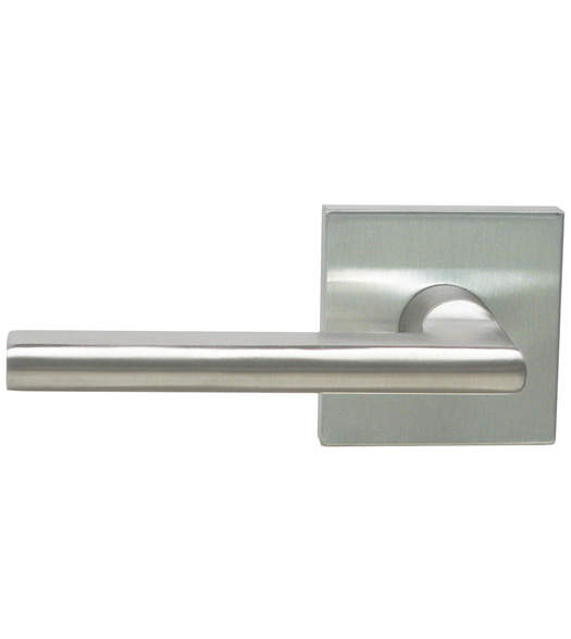 Omnia #43S Sleek Stainless Steel Door Lever