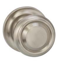 Traditional Beveled Edge Half Round Knobset, Omnia 565TD
