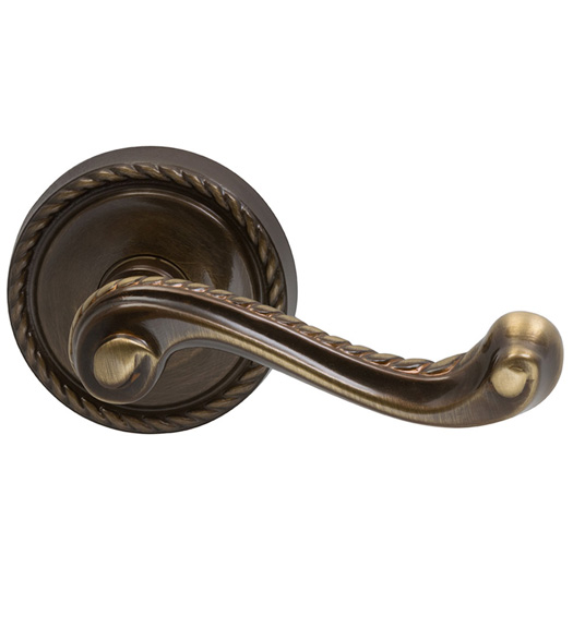 Rope Solid Brass Lever