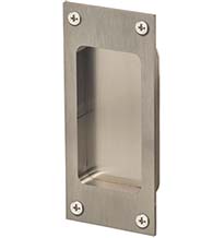 Satin Stainless Steel 5 Inch Flush Pull, Omnia 7012/0