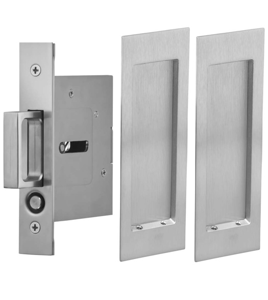 7 Inch Passage Mortise Pocket Door Hardware