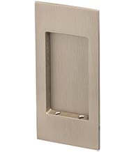 4-1/2 Inch Rectangular Flush Pull, Omnia 7036/0