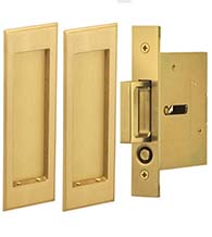 Traditional Pocket Door Passage Set, Omnia 7037/N