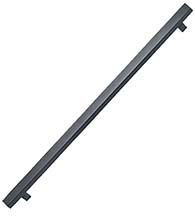 12 Inch Rectangular Cabinet Pull, Omnia 9010/305