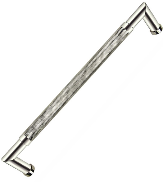 Round and Knurled Door Pull